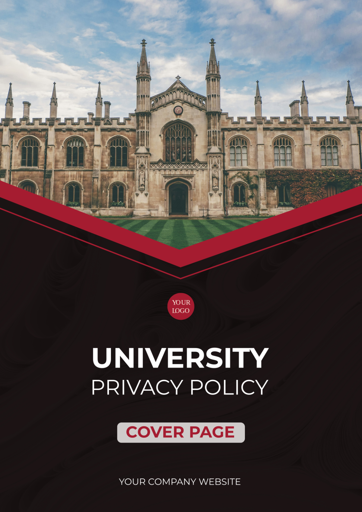 University Privacy Policy Cover Page