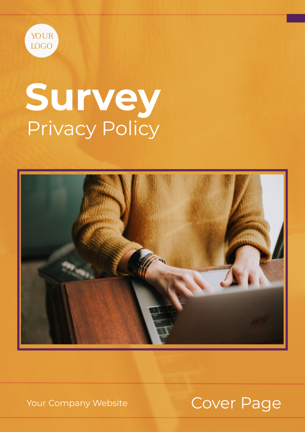 Survey Privacy Policy Cover Page