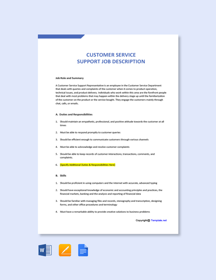 35-customer-service-job-description-templates-free-downloads