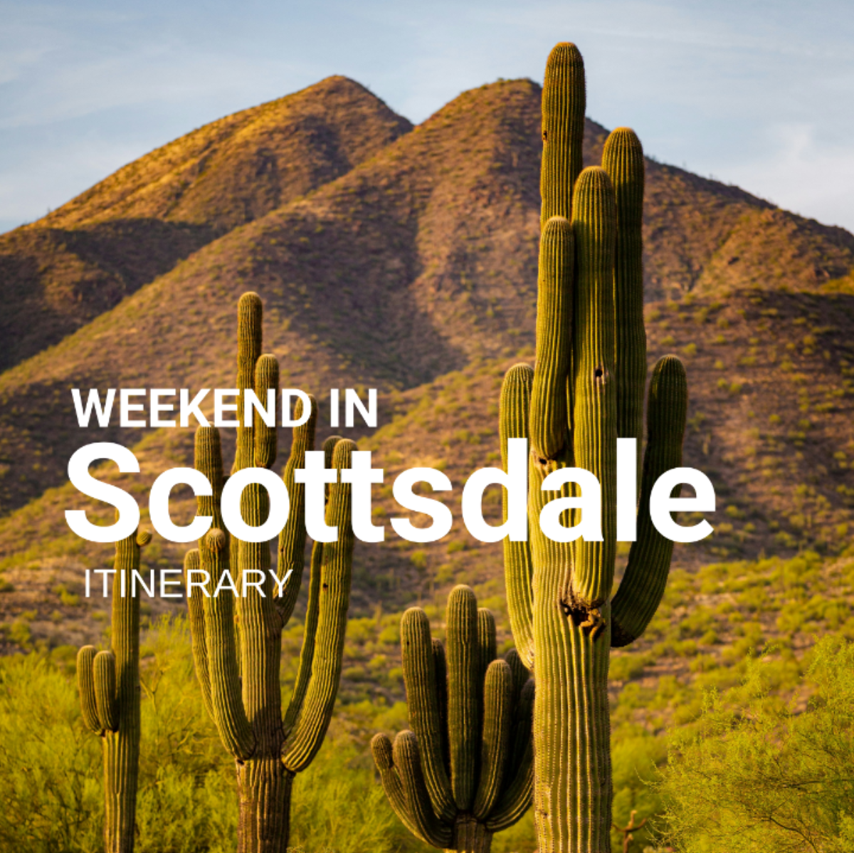 A Weekend in Scottsdale  Itinerary + What to do in Scottsdale AZ