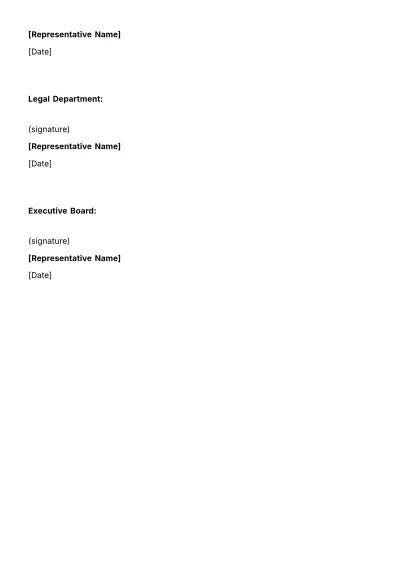 Free Sales Resolution for Deal Renegotiation Template to Edit Online