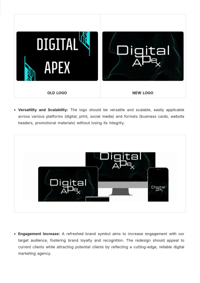 Free Digital Marketing Agency Logo Design Brief Template to Edit Online
