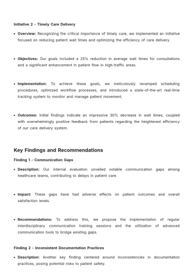 Free Healthcare Debrief Template to Edit Online