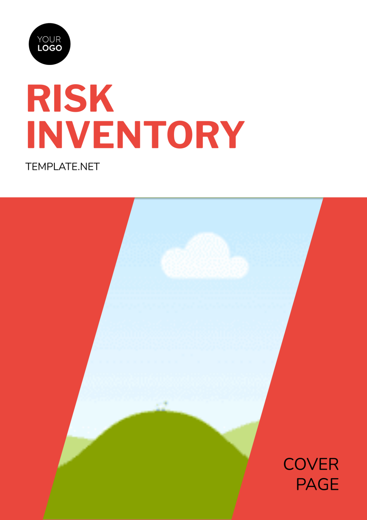 Risk Inventory Cover Page Template