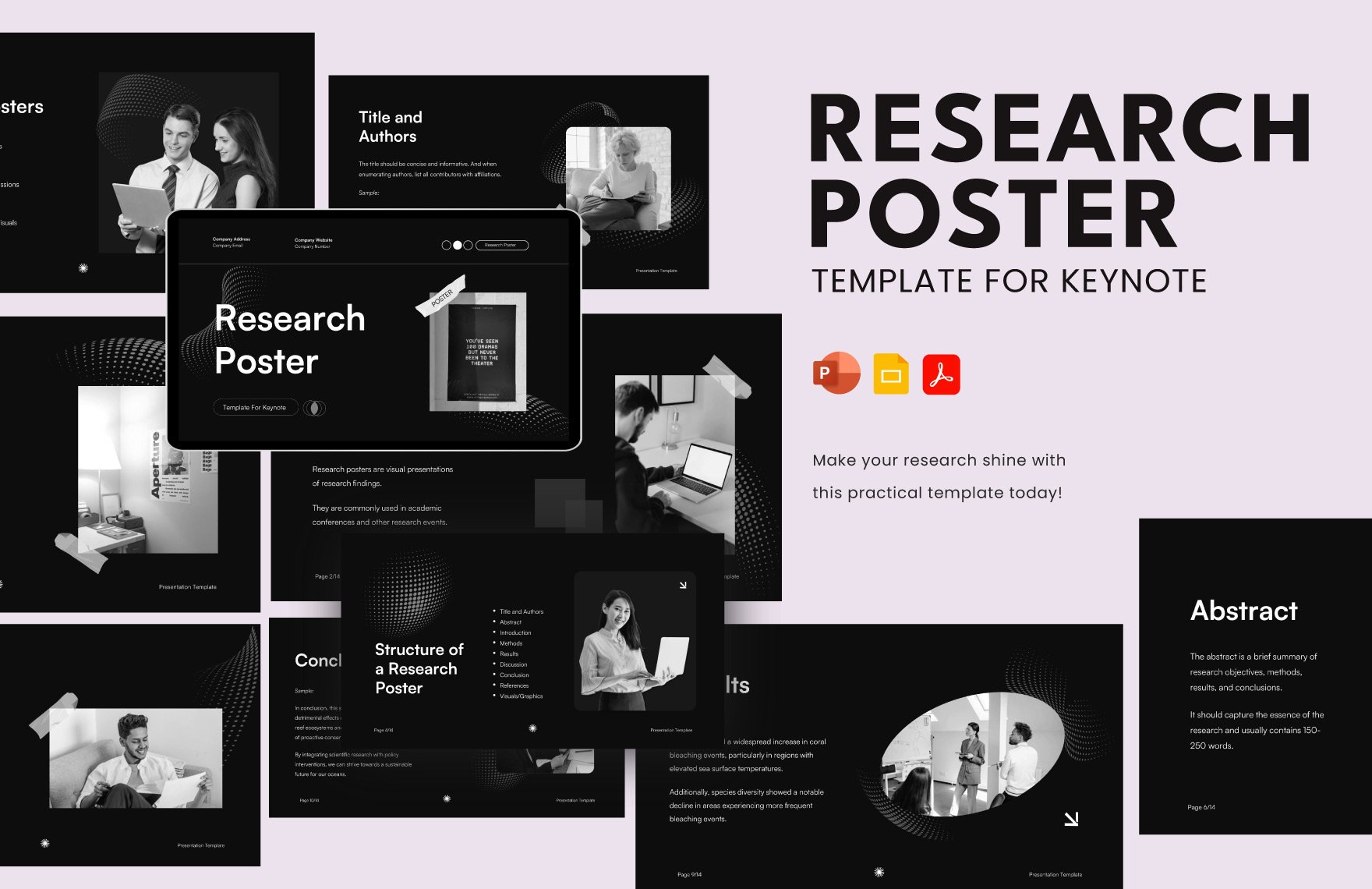Research Poster Template for Keynote
