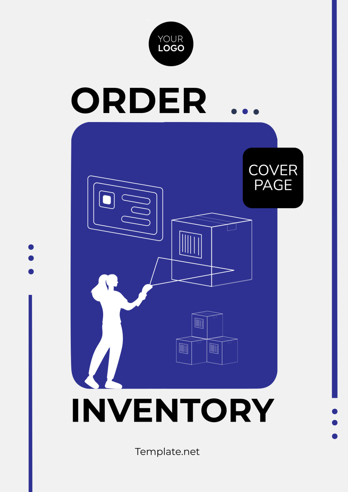 Order Inventory Cover Page
