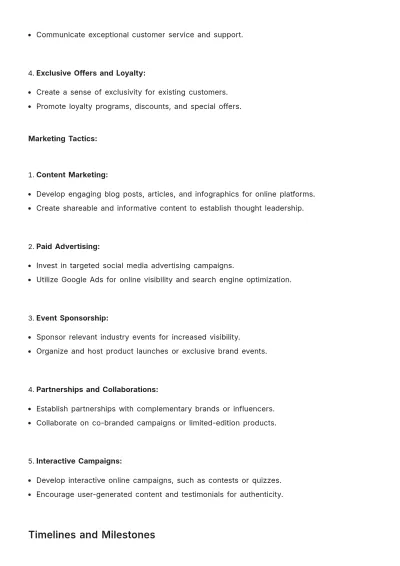 Free Media Communications Brief Template to Edit Online