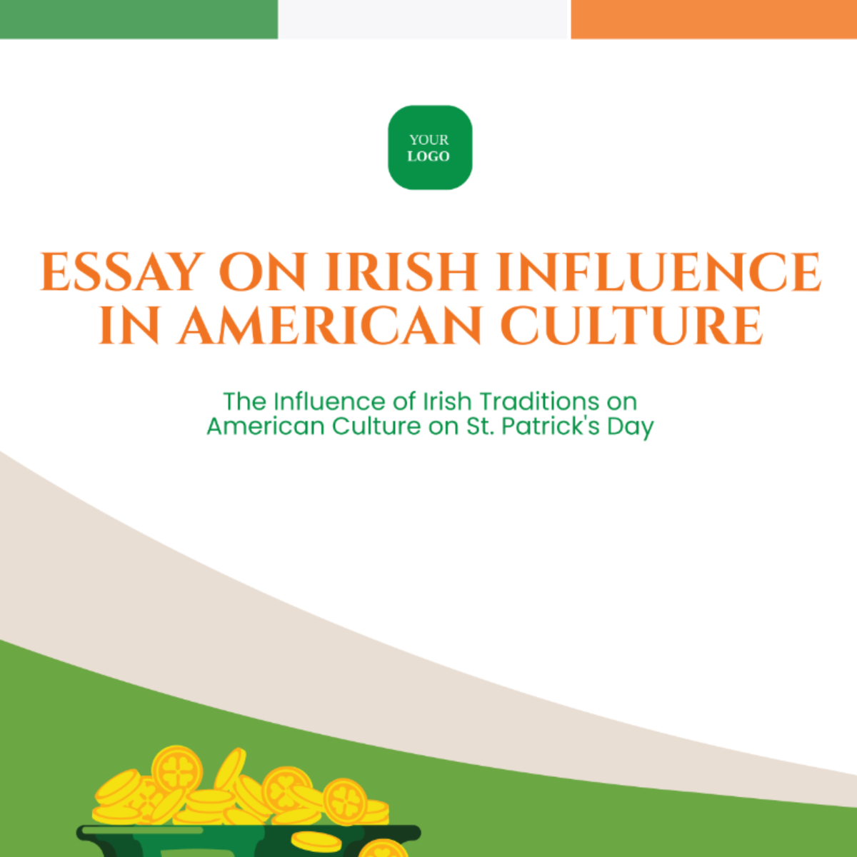 Free Irish Influence on American Culture: St. Patrick's Day Essay Template