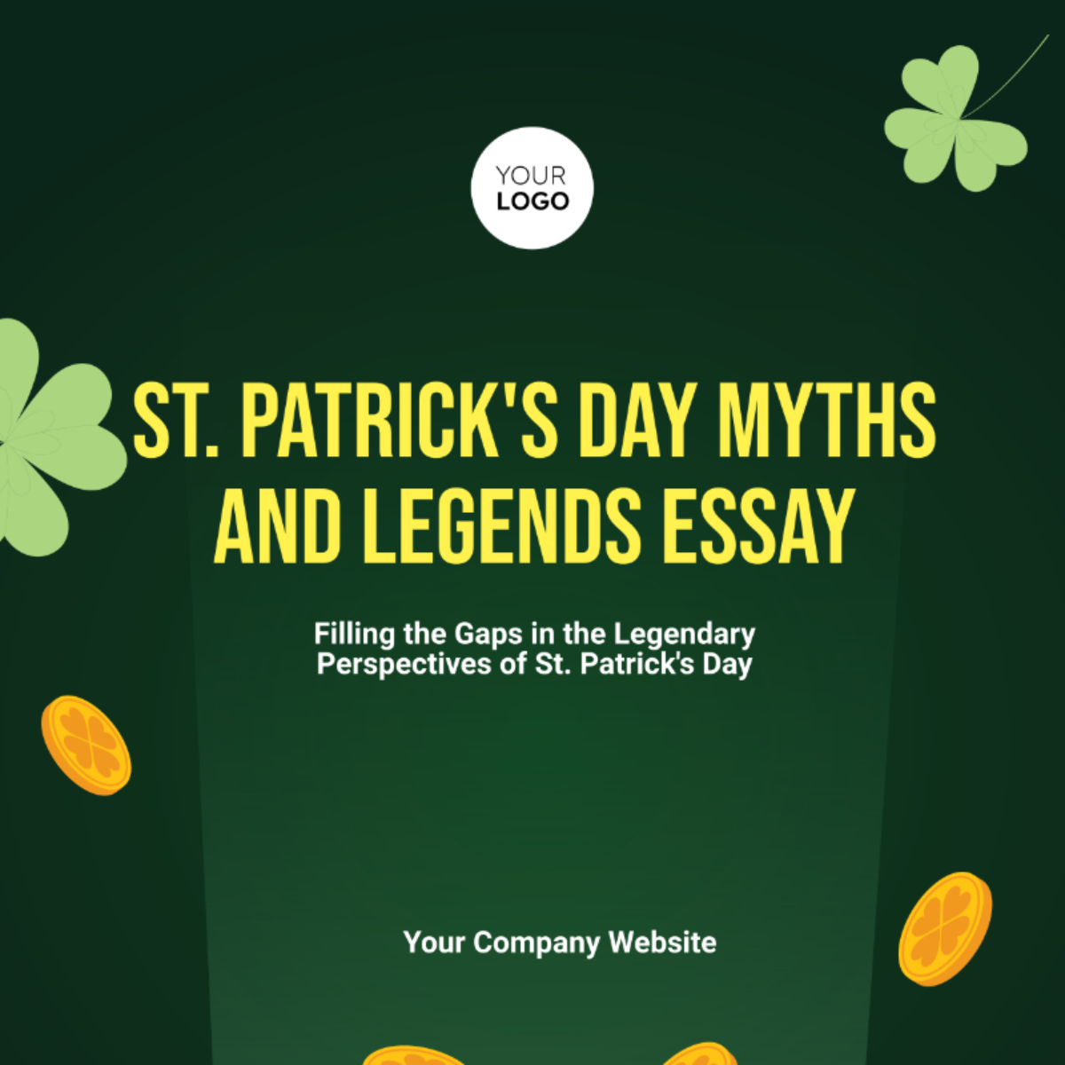 St. Patrick's Day: Beyond the Myths and Legends Essay Template