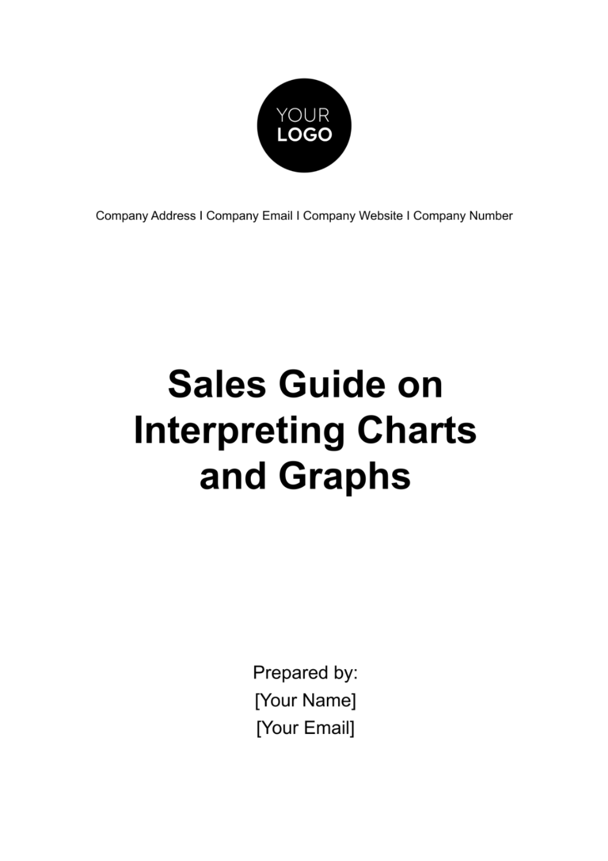 Sales Guide on Interpreting Charts and Graphs Template - Edit Online & Download