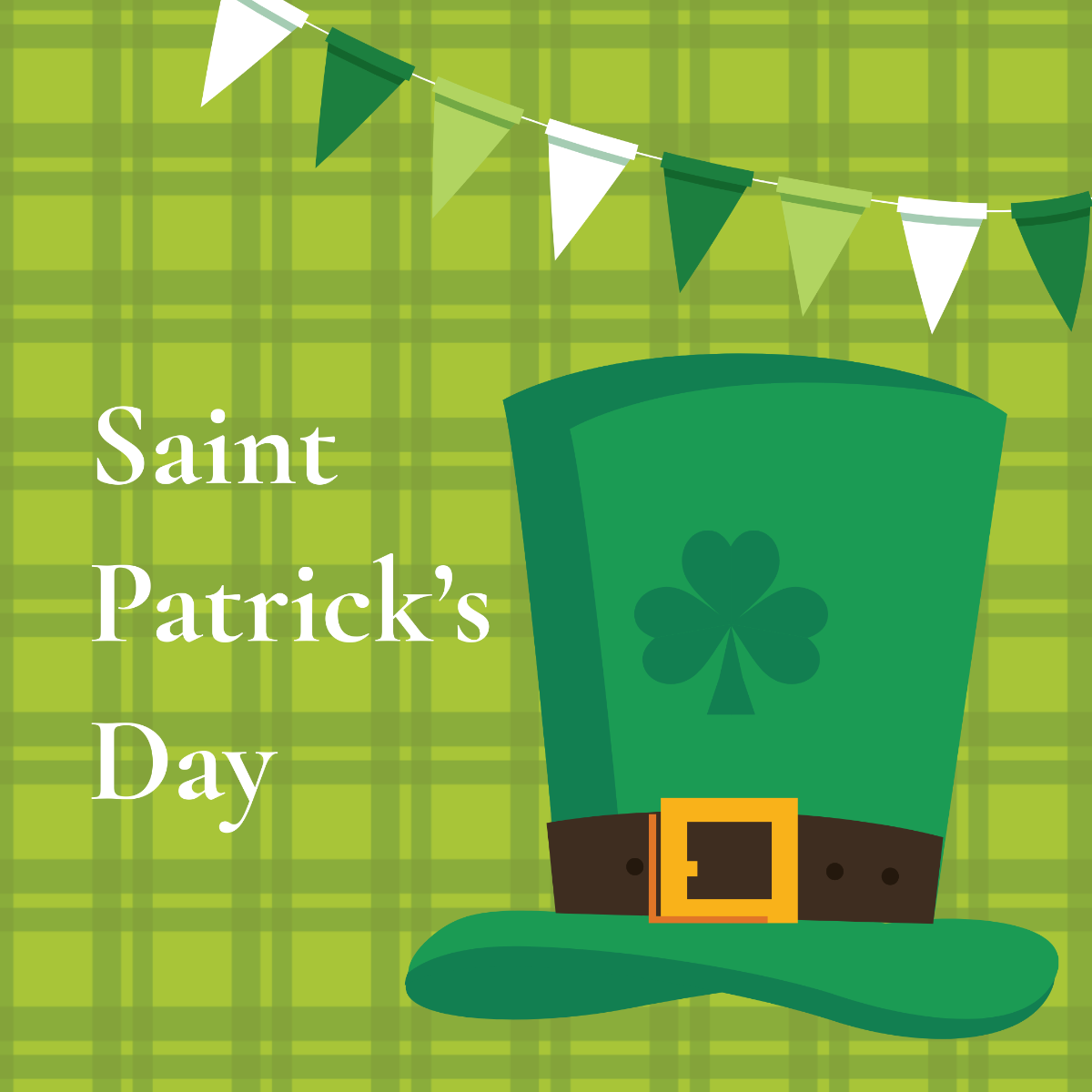 St. Patrick's Day Shamrock Template