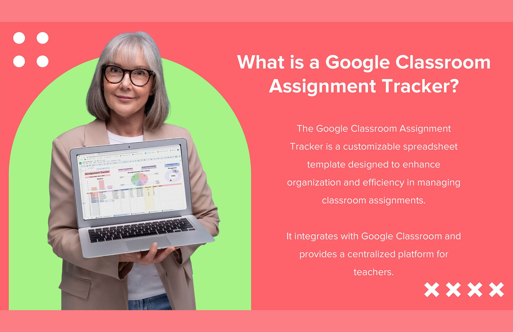 Google Classroom Assignment Tracker Template