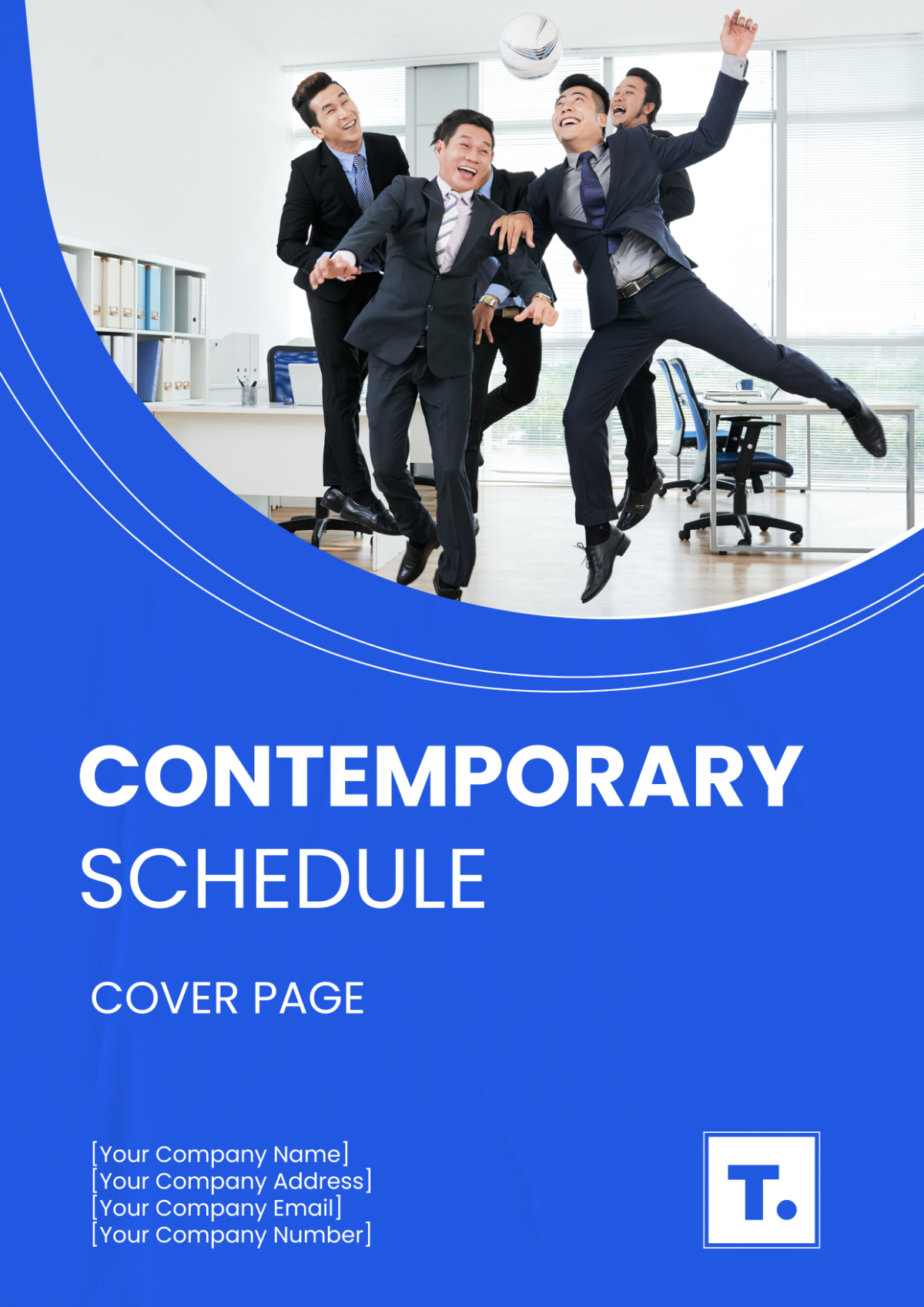 Contemporary Schedule Cover Page