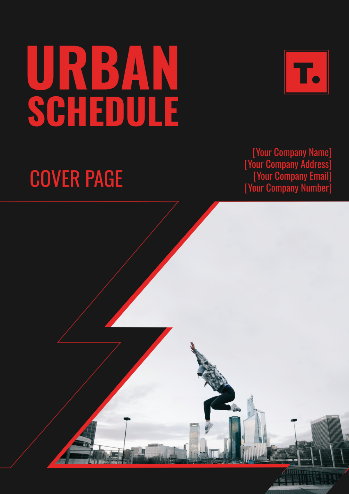 Urban Schedule Cover Page