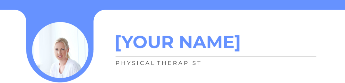 Physical Therapy Cover Letter Header