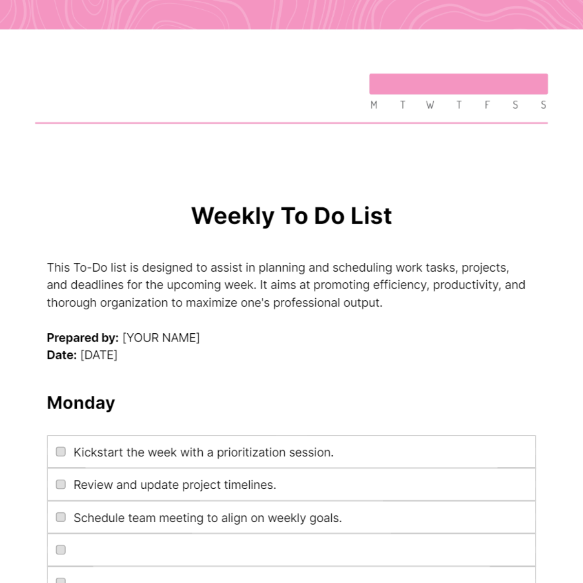 Homework To Do List Template - Edit Online & Download Example ...