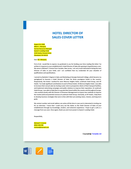 Marine Engineering Cover Letter Template - Google Docs, Word | Template.net