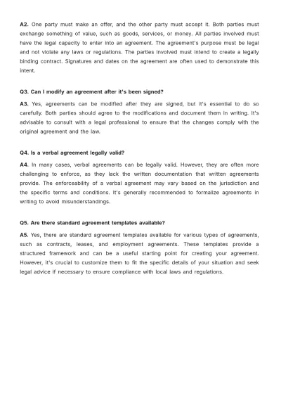 Free Sales Guide for Quick Understanding of Agreements Template to Edit Online