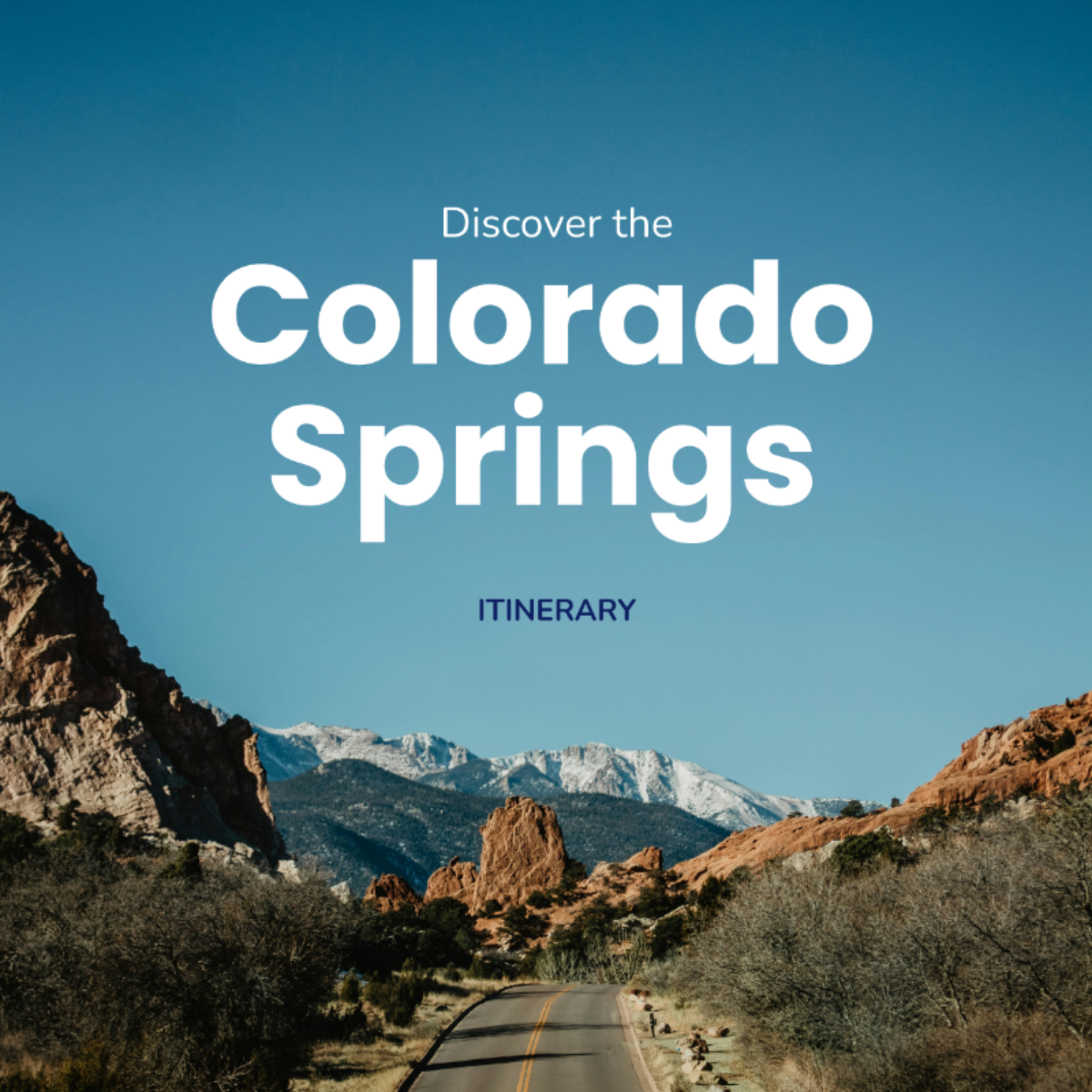 Colorado Springs Itinerary Template - Edit Online & Download