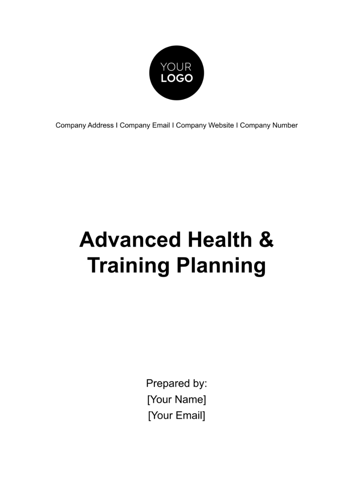 Advanced Health & Safety Training Planning Template - Edit Online & Download