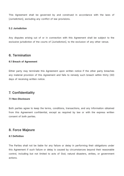 Free Sales Agreement for Multi-Phase Deal Closure Template to Edit Online
