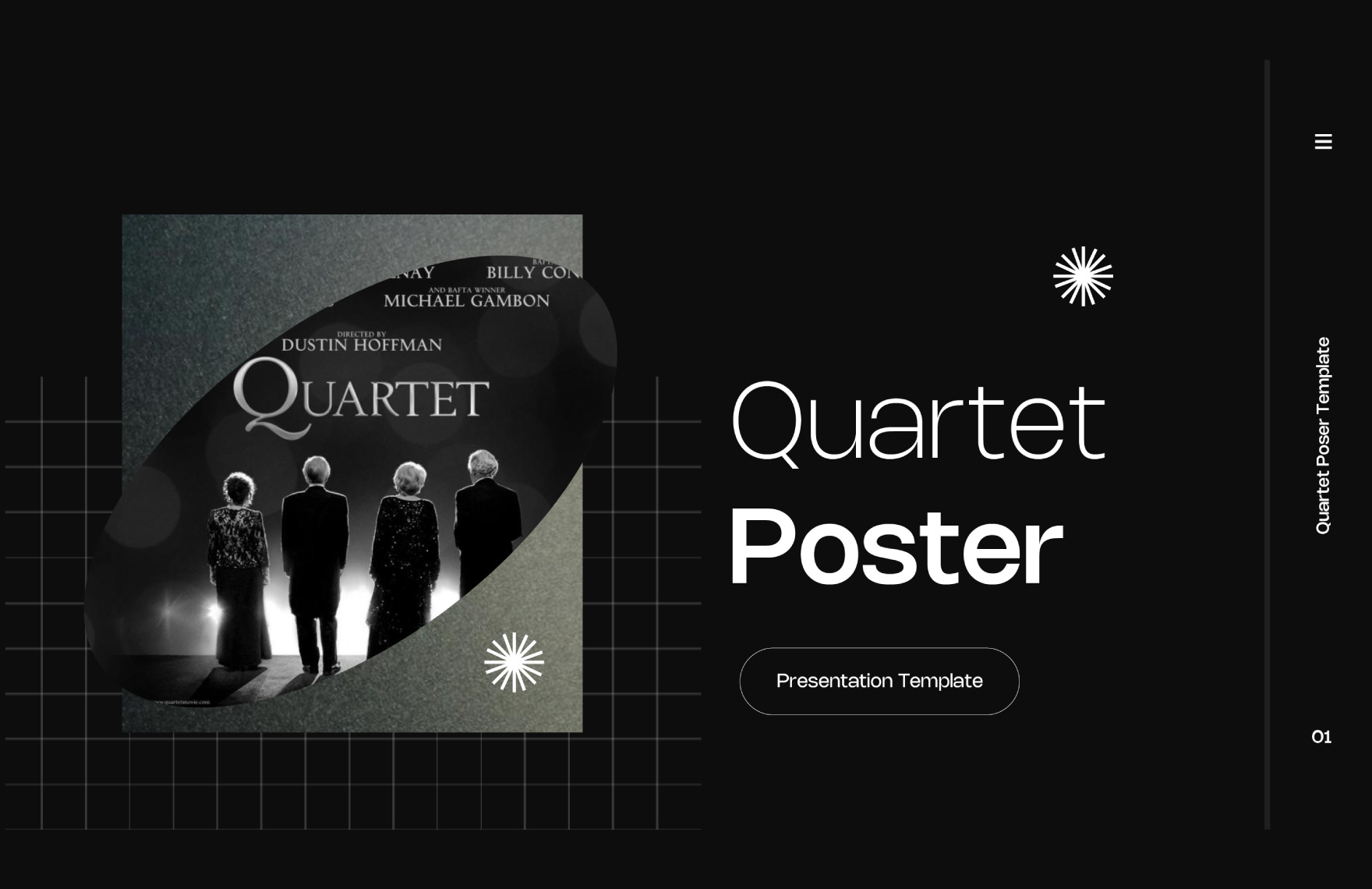 Quartet Poster Templat