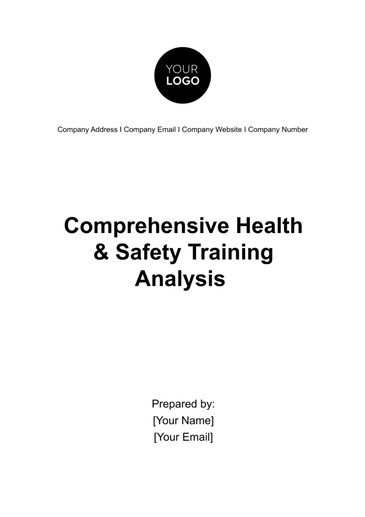 Comprehensive Health & Safety Training Analysis Template - Edit Online & Download