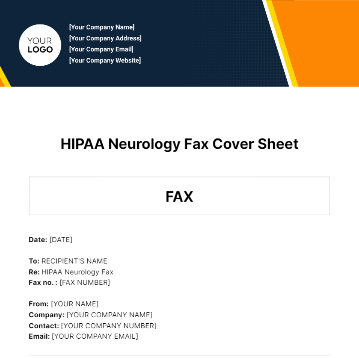Hipaa dermatology fax cover sheet template edit online download