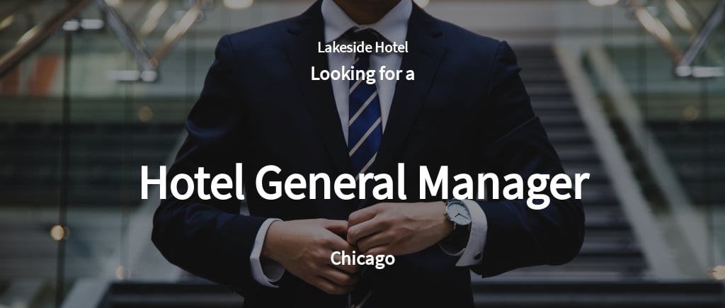 resort general manager job description