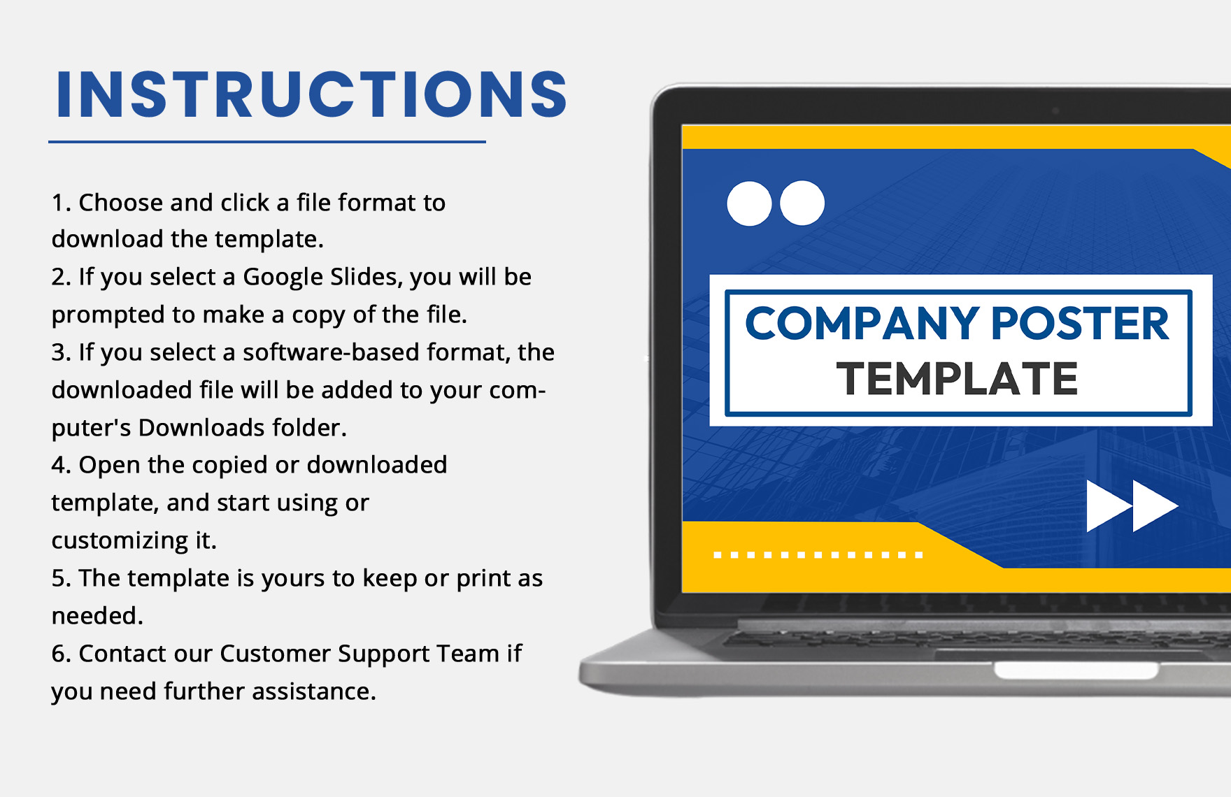 Company Poster Template