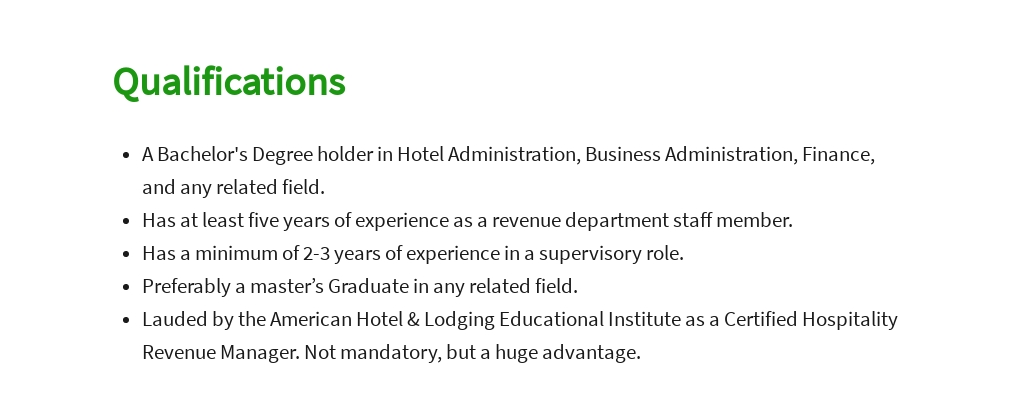 Free Hotel Revenue Manager Job Ad/Description Template 5.jpe