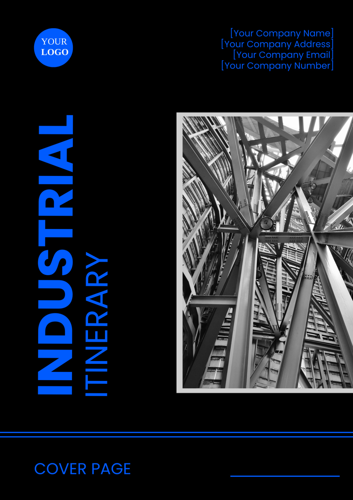 Industrial Itinerary Cover Page