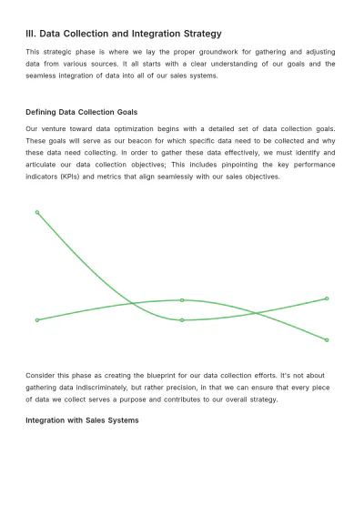 Free Sales Strategic Plan for Data Optimization Template to Edit Online