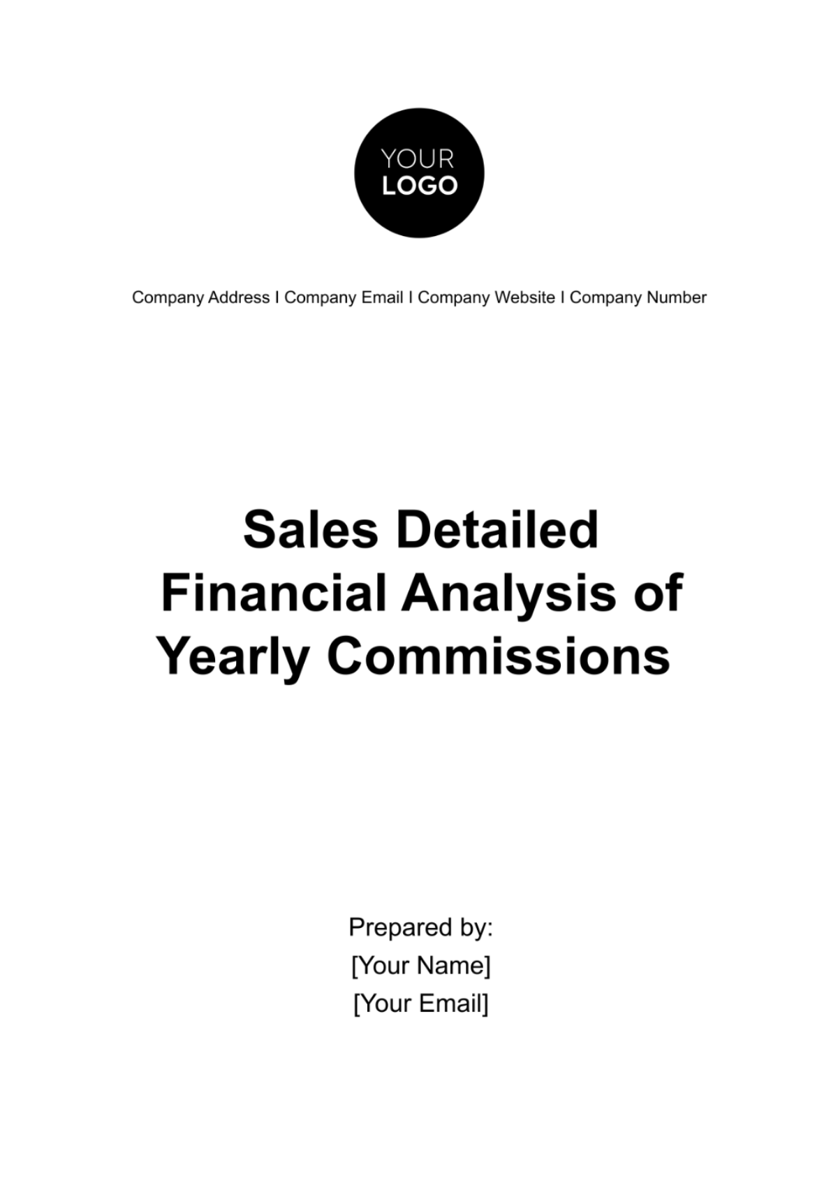 Sales Detailed Financial Analysis of Yearly Commissions Template - Edit Online & Download