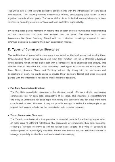 Free Sales Journal on Evolution of Commission Structures in the Industry Template to Edit Online