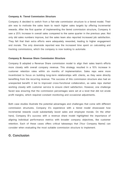 Free Sales Journal on Evolution of Commission Structures in the Industry Template to Edit Online