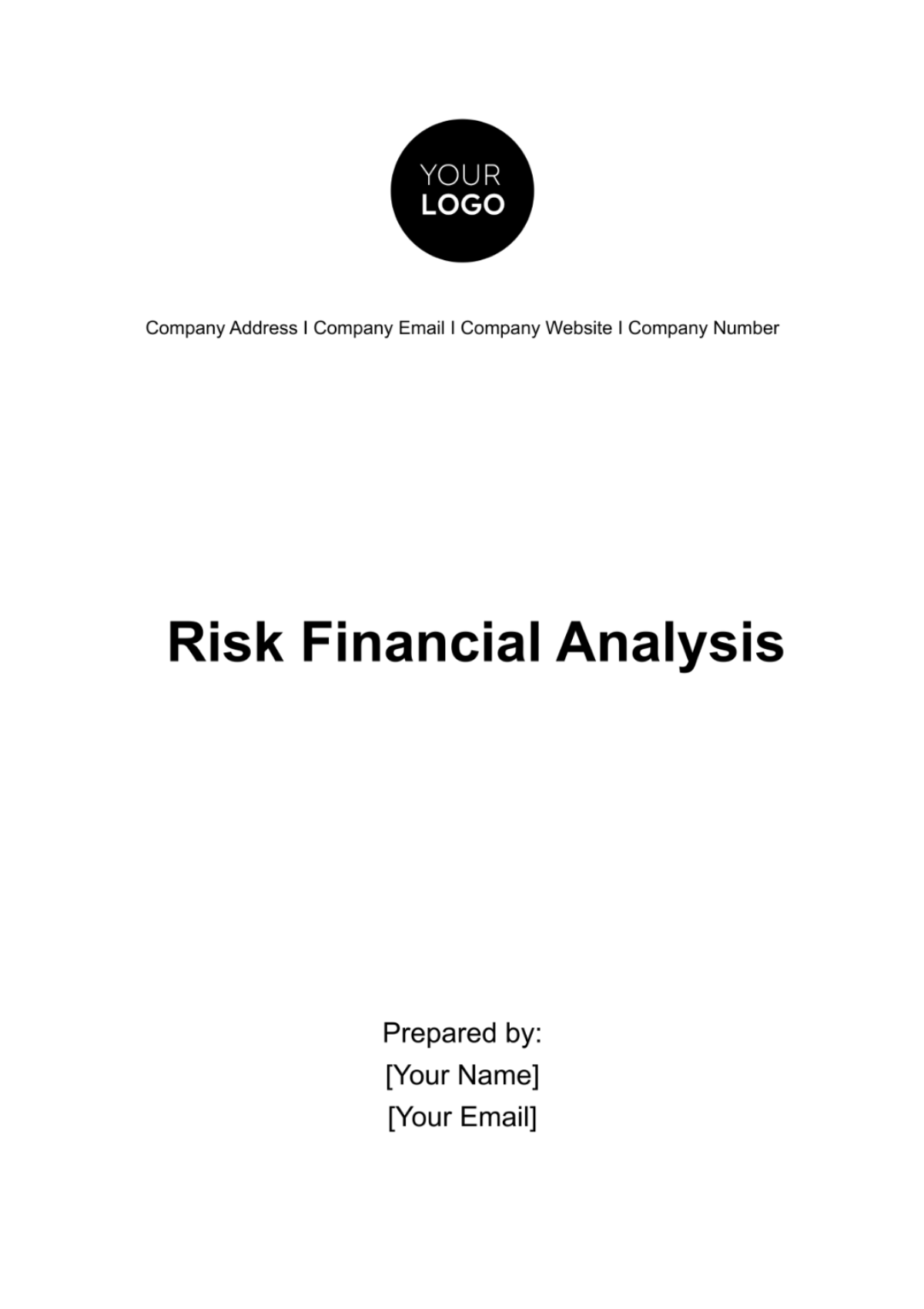 Risk Financial Analysis Template - Edit Online & Download