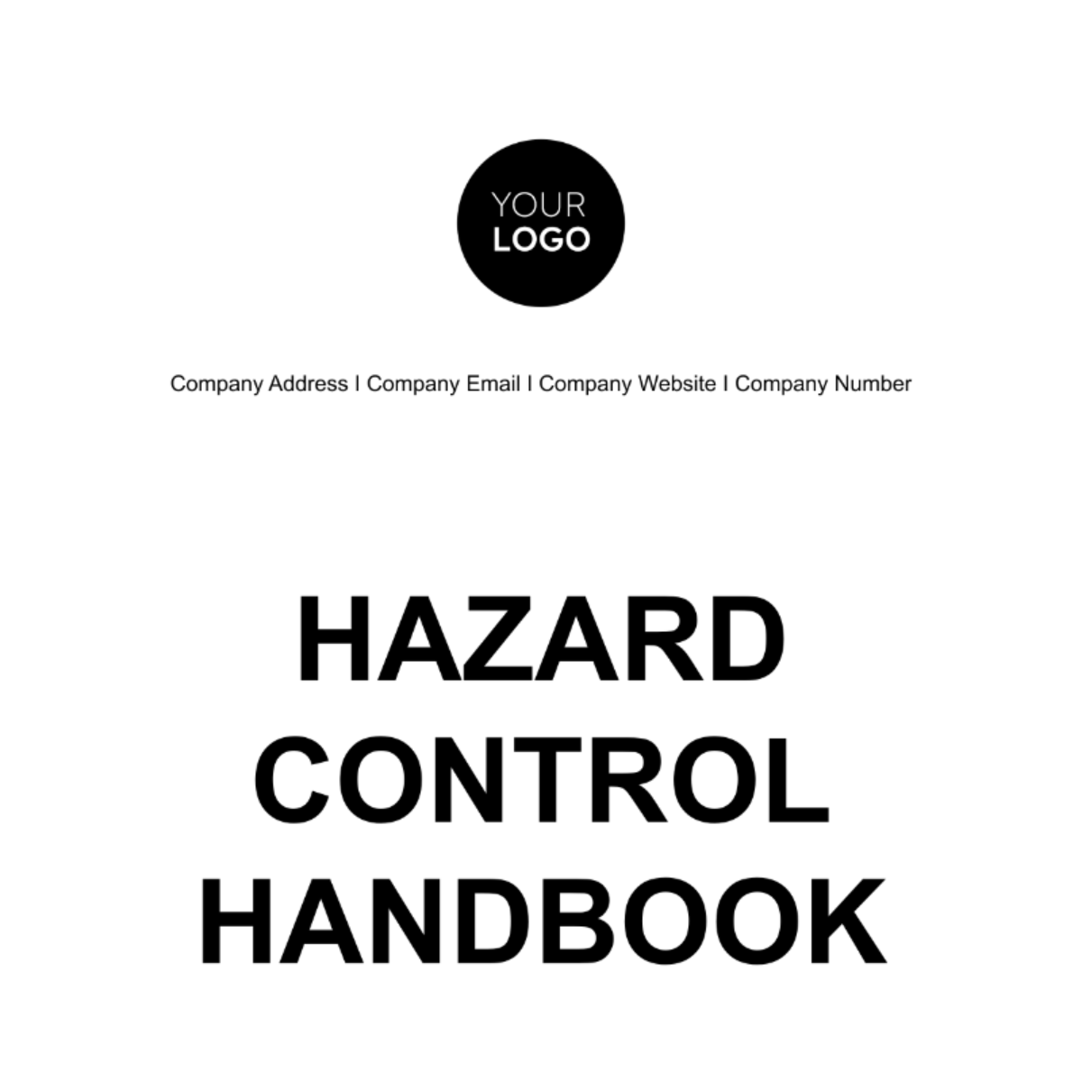 Hazard Control Handbook Template - Edit Online & Download Example ...