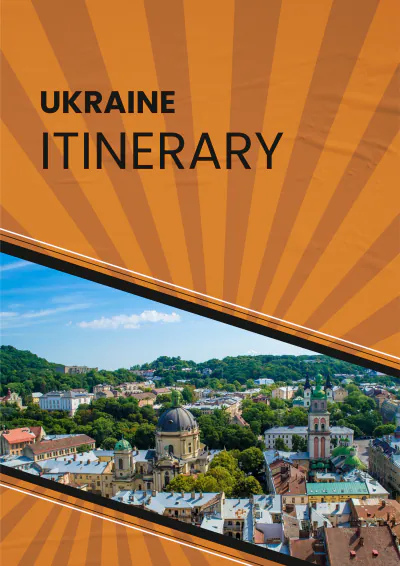 Free Ukraine Itinerary Template to Edit Online