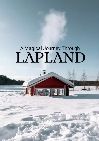 Free Lapland Itinerary Template to Edit Online