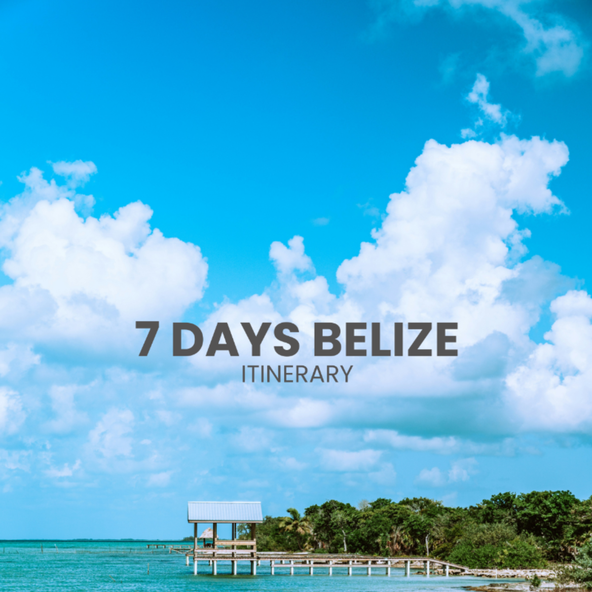 7 Day Belize Itinerary Template - Edit Online & Download