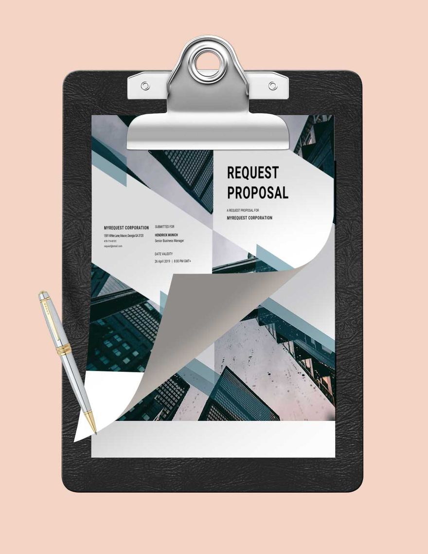 Request Proposal Template