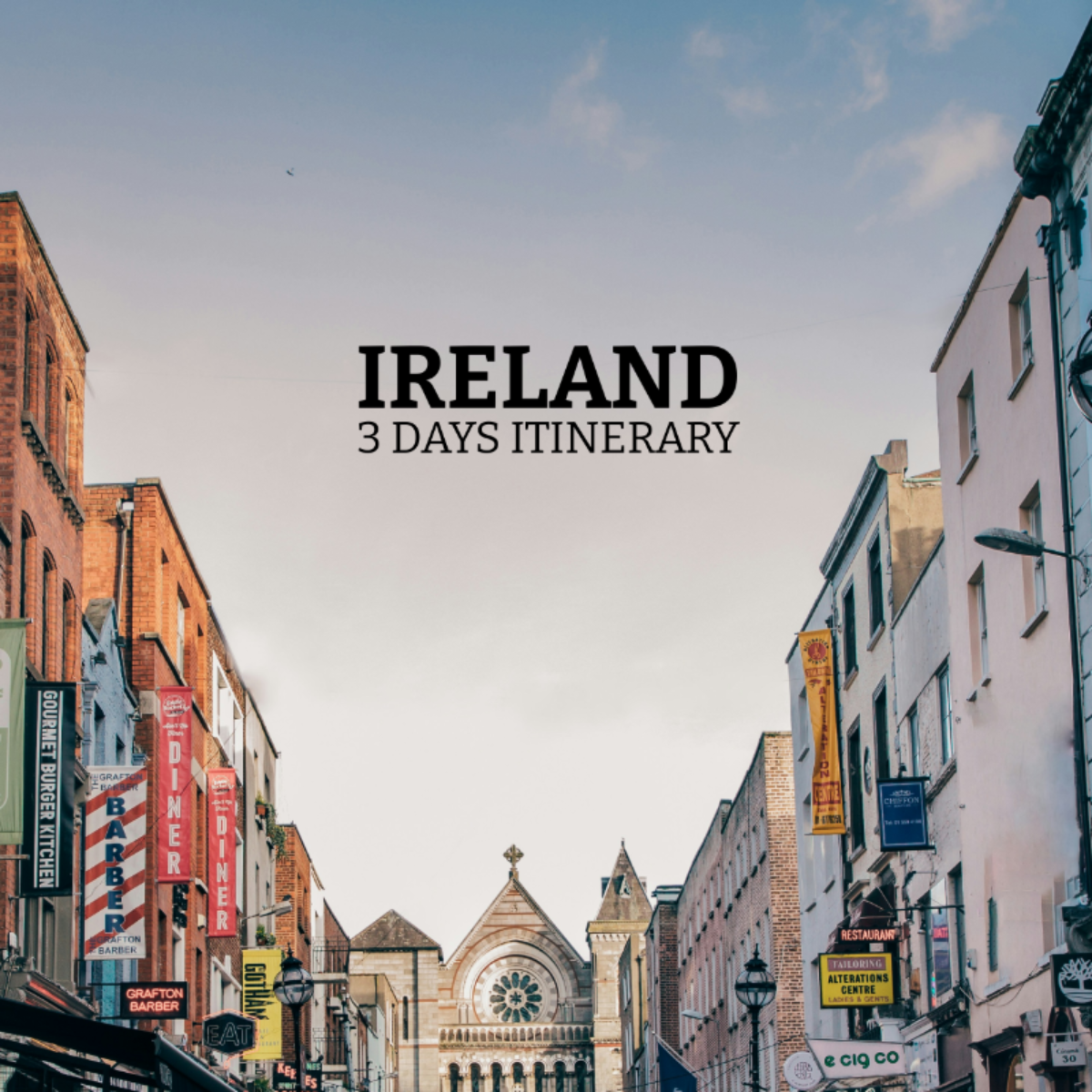 3 Day Ireland Itinerary Template - Edit Online & Download