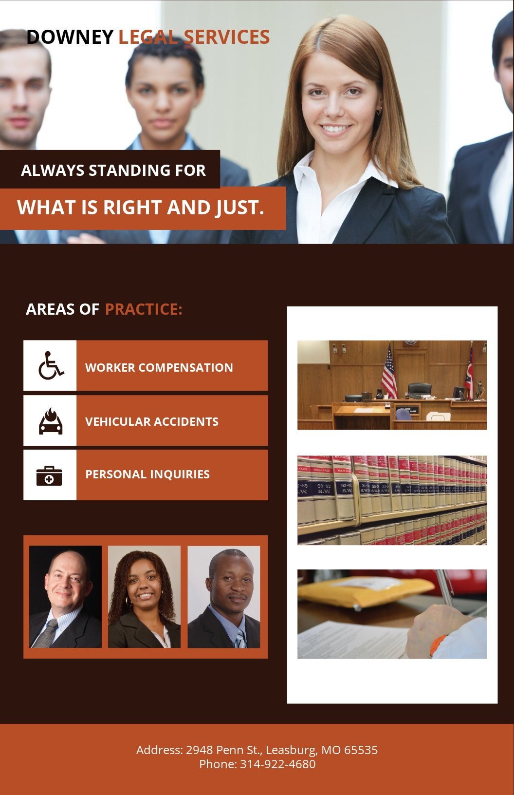 Free Legal Services Poster Template.jpe