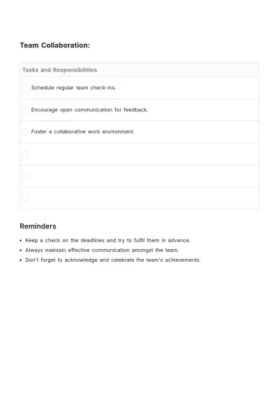 Free Simple To Do List Template to Edit Online