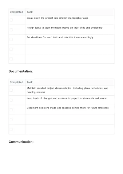 Free Detailed To Do List Template to Edit Online