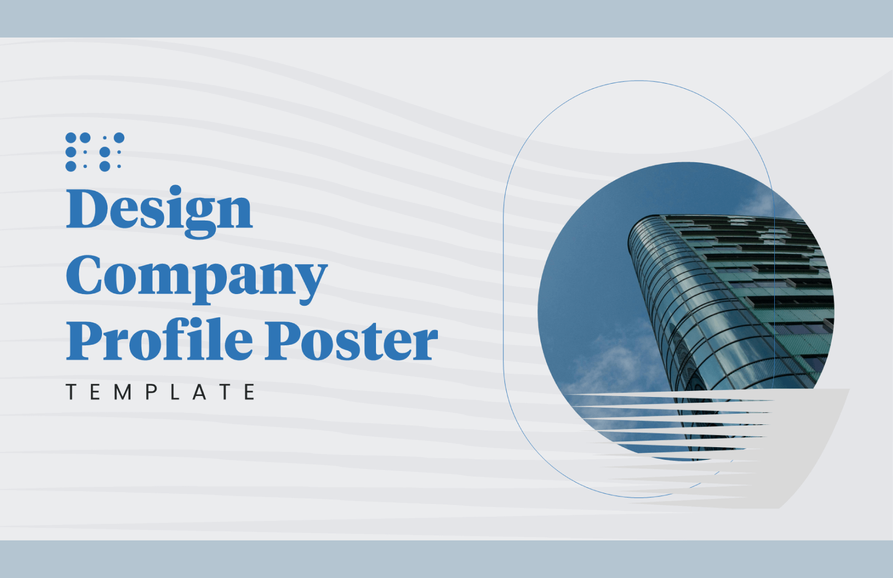 Design Company Profile Poster Template