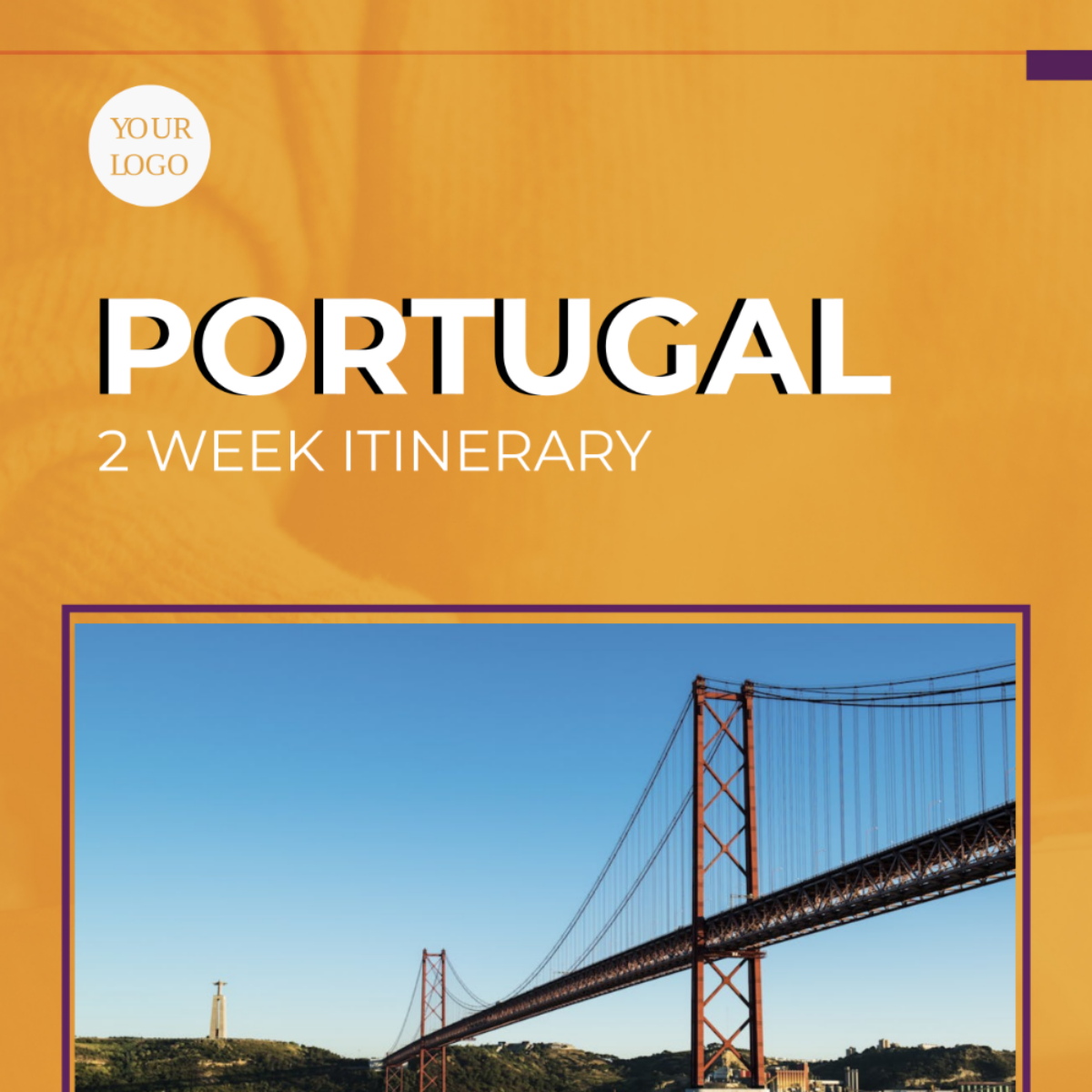 2 Week Portugal Itinerary Template - Edit Online & Download