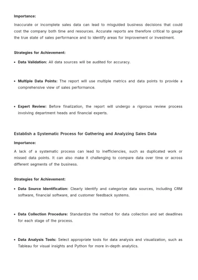 Free Sales Protocol for Monthly Report Compilation Template to Edit Online
