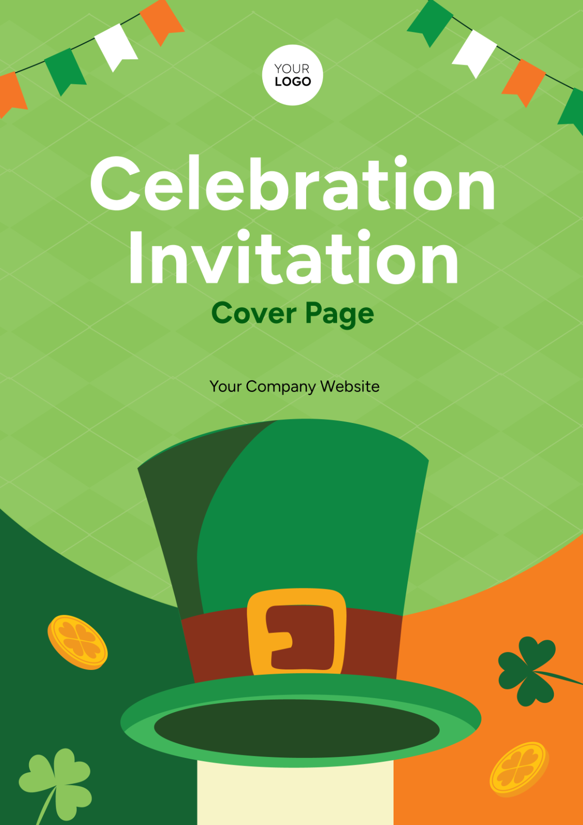 Celebration Invitation Cover Page